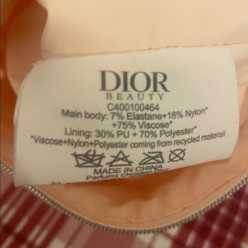 Dior Soft Pink Cosmetic Case - Picture 8 of 12